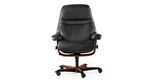 Stressless® Sunrise Leather Home Office Chair Stressless® Sunrise Leather Home Office Chair